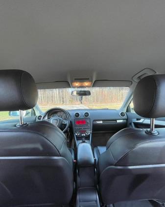 Audi A3 cena 38000 przebieg: 194000, rok produkcji 2011 z Biskupiec małe 121